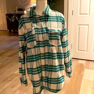 Brand new with tags women’s medium Joie flannel jacket.